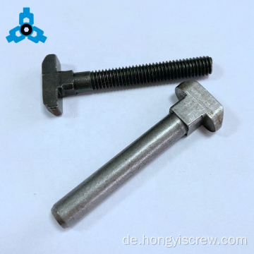 Kohlenstoffstahl T-Bolts Square Neck Headoem Stock Stütze